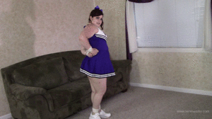 sereneisley.com - 850 Jenna Holloway - Bound Cheerleader Cheering For Bondage thumbnail